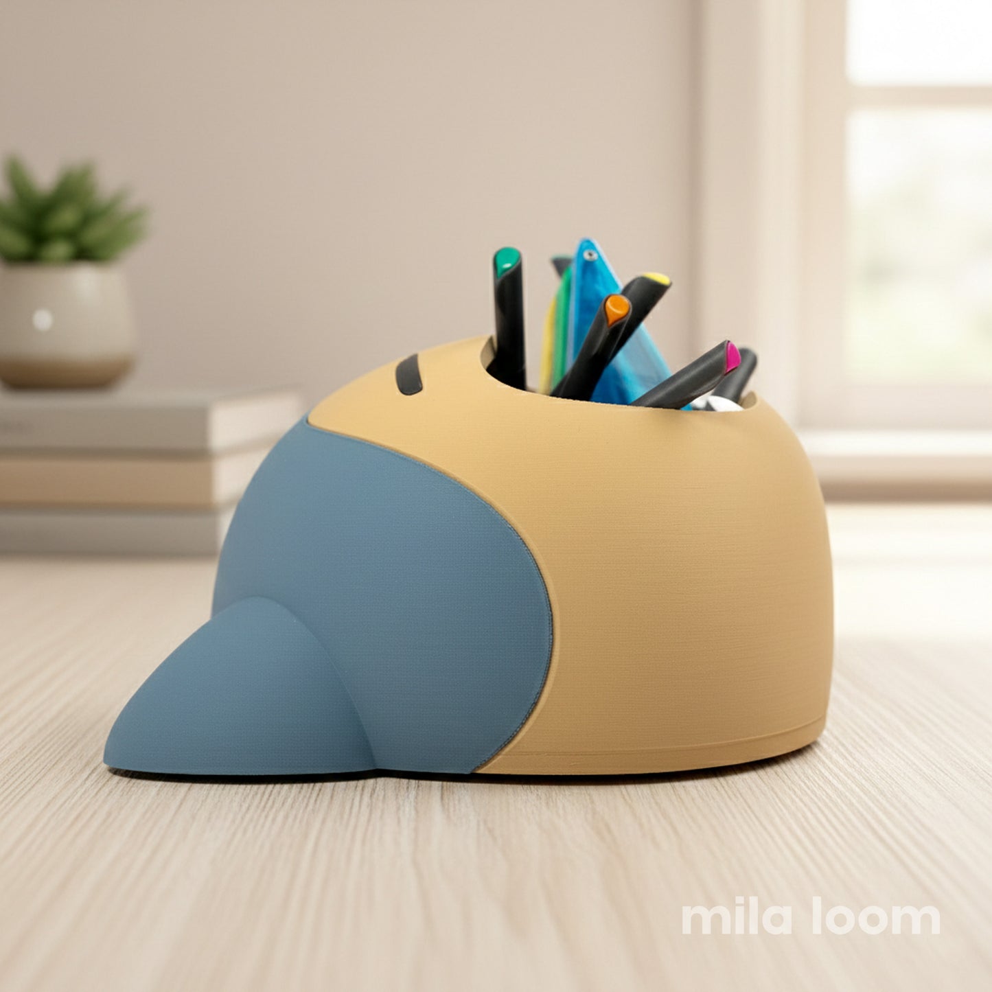 Cute Monster Snack Bin & Organizer
